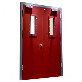 鋼質通道防火門