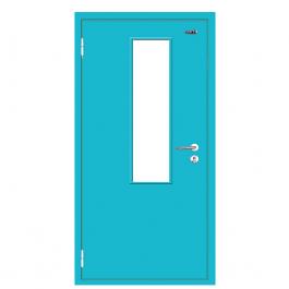 鋼質單開門（帶視窗）